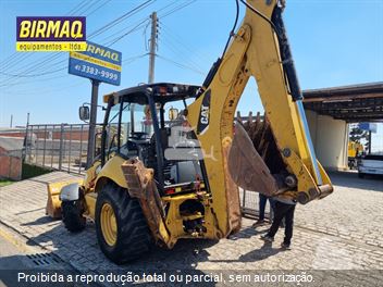 Retro Escavadeira Caterpillar 416E