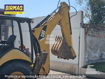 Retro Escavadeira Caterpillar 416E