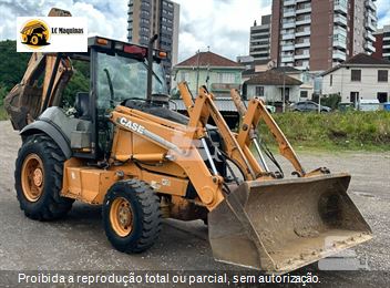 Retro Escavadeira Case 580M