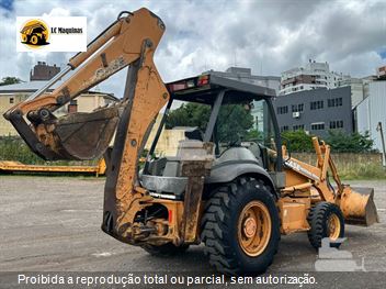 Retro Escavadeira Case 580M