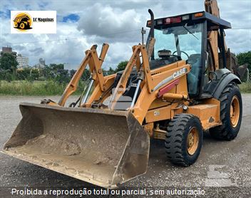 Retro Escavadeira Case 580M