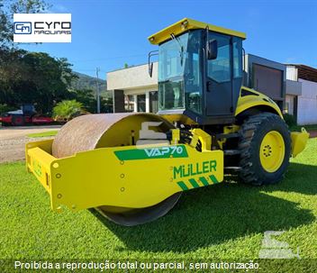 Rolo Compactador Muller VAP70