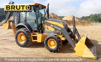 Retro Escavadeira John Deere 310L