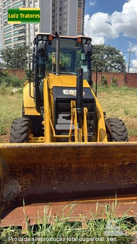 Retro Escavadeira Caterpillar 416