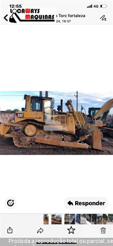 Trator de Esteira Caterpillar D6T XL