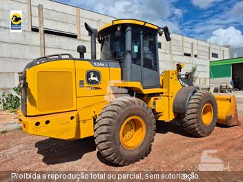 Pá Carregadeira John Deere 524K