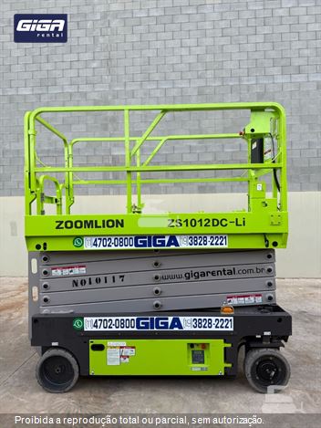 Plataforma Aérea (Elevatória) Zoomlion ZS1012DC Li