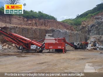 conjunto de britagem