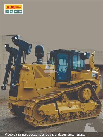 Trator de Esteira Caterpillar D8T