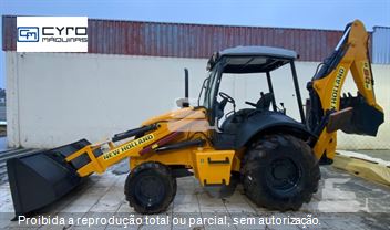Retro Escavadeira New Holland B90B
