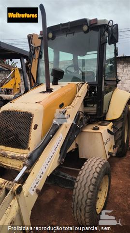 Retro Escavadeira New Holland LB90