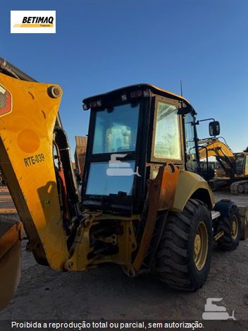 Retro Escavadeira Caterpillar 416