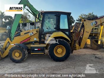 Retro Escavadeira Caterpillar 416