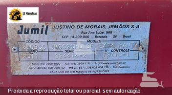 PLANTADEIRA JUMIL DE 22 LINHAS, ANO 2011.