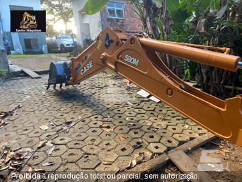 Retro Escavadeira Case 580M