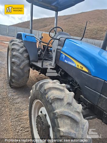 Trator Agrícola New Holland TL75E