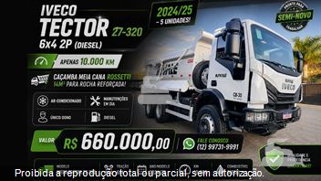 Caminhão Iveco TECTOR 27-320 6x4 2p (Diesel)(E6)
