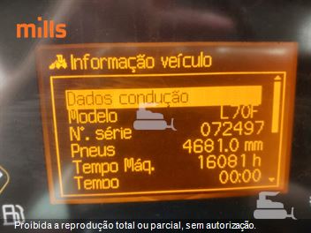 Pá Carregadeira Volvo L70F
