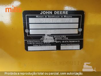 Pá Carregadeira John Deere 544K