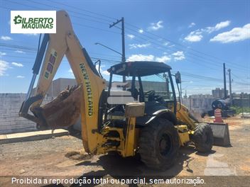 Retro Escavadeira New Holland B95B