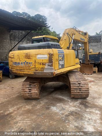 Escavadeira Komatsu PC160