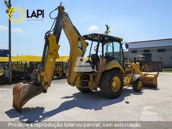 Retro Escavadeira Caterpillar 416E