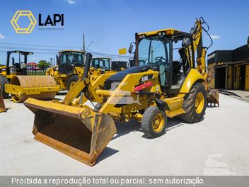 Retro Escavadeira Caterpillar 416E