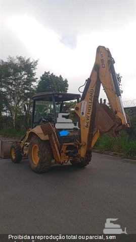 Retro Escavadeira New Holland LB90