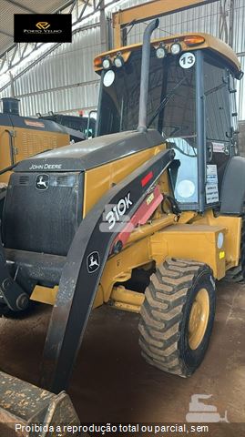 Retro Escavadeira John Deere 310K