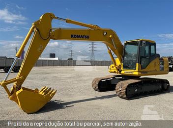 Escavadeira Komatsu PC160