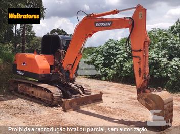 Mini-Escavadeira Doosan S75V