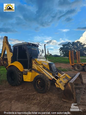 Retro Escavadeira New Holland LB90