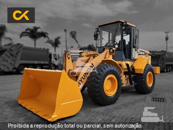 Pá Carregadeira Hyundai HL740-7A