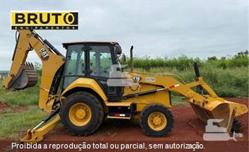 Retro Escavadeira Caterpillar 416