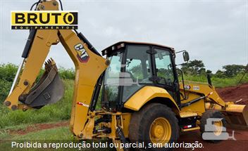 Retro Escavadeira Caterpillar 416