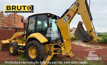 Retro Escavadeira Caterpillar 416