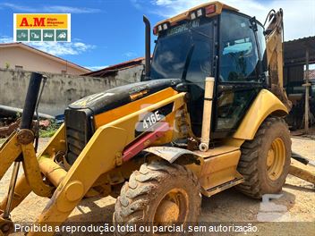 Retro Escavadeira Caterpillar 416E