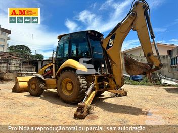 Retro Escavadeira Caterpillar 416E