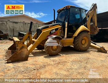 Retro Escavadeira Caterpillar 416E