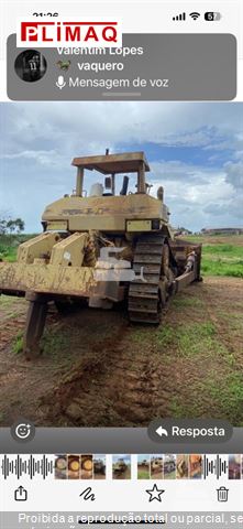 Trator de Esteira Caterpillar D8L