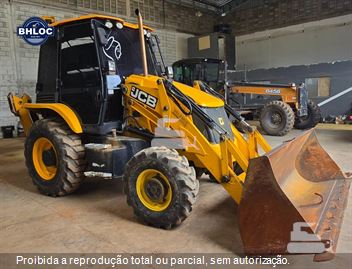 Retro Escavadeira JCB 3CX