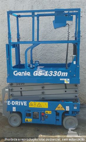 Plataforma Aérea (Elevatória) Genie GS 1330 E-DRIVE