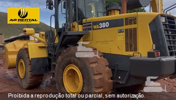 Pá Carregadeira Komatsu WA380