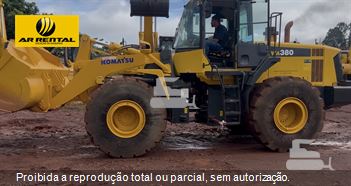 Pá Carregadeira Komatsu WA380