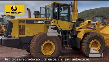 Pá Carregadeira Komatsu WA380
