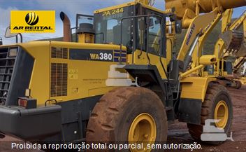 Pá Carregadeira Komatsu WA380