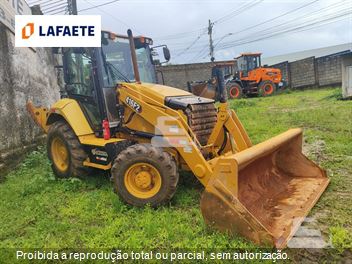 Retro Escavadeira Caterpillar 416F2