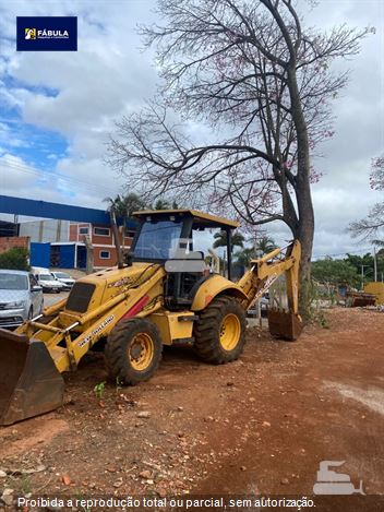 Retro Escavadeira New Holland LB90