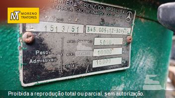 Caminhão Mercedes-Benz L-1513 2p (diesel)