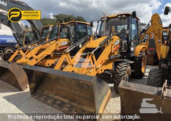 Retro Escavadeira JCB 3CX